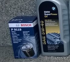 BMW E46 320D - nový olejový filtr Bosch - 2