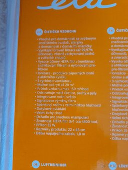 cisticka vzduchu ETA NUBELA - 2