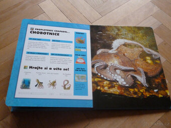 Knížka - puzzle - nová - 2