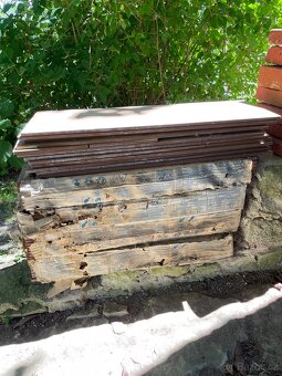 Dlaždice vzor dřevo dub - 2