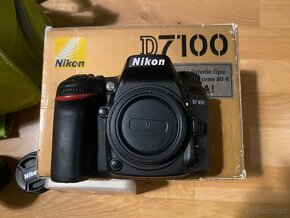 Nikon D7100 + 3 objektivy + příslušenství - 2