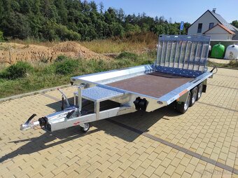 Temared Builder 3500/756kg, 395x180cm, 3x 1350kg, rampa - 2