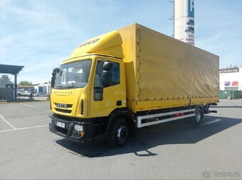 Iveco eurocargo 120e25 EURO 5, PLACHTA, ČELO 18pal - 2