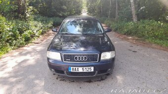Audi A6 2.7 BiTurbo Quattro 2004 vládní 260 koní, pěkné - 2