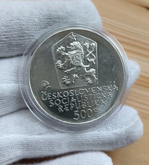 Stříbrná pamětní mince Československa 500kčs Ludovit Štúr 19 - 2