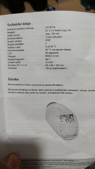 Programovatelná termostatická hlavice eQ-3 N - 2