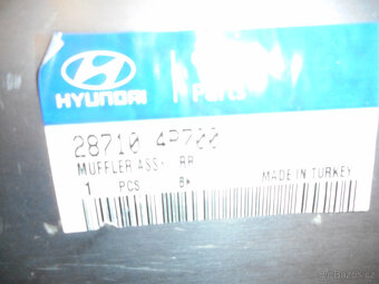 KONCOVÝ VÝFUK HYUNDAI I20 ROK 2010 - 2