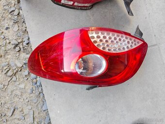 Zadní světla Peugeot 207+ - 2