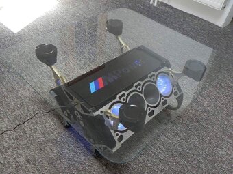 Prodám stůl z bloku motoru BMW V8 - 2