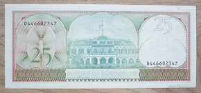 Bankovka, Suriname, 25 gulden ročník 1985 - 2