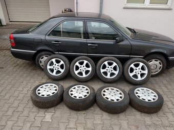 Sada starších 15" ALU disků Alessio z mercedesu benz - 2