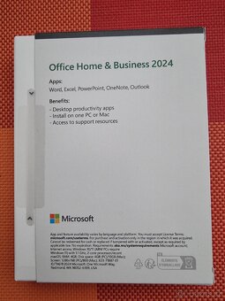 MS Office pro domácnosti a podnikatele 2024 - krabice - 2