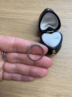 Prsten s 55x diamanty - 2