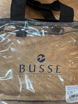 Set Busse – ohlávka, třásně a vodítko – modrá, nepoužité, ve - 2