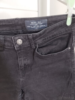 Černé slim džíny Noisy May skinny vel 28/32 - 2