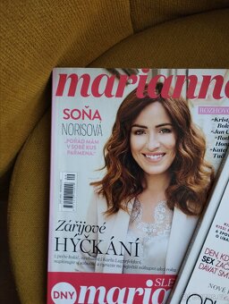 Starší časopisy Elle,mariaňe,bazar - 2