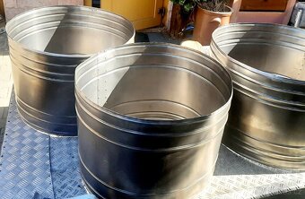 Vyvýšený záhon nerez kulatý - 2