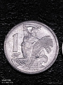 4x 1 koruna Československo 1950 - 1953 R - 2