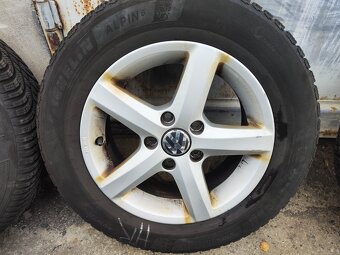 15"zimní alu sada Aspen 5x112 origo Golf 7 Touran Caddy - 2