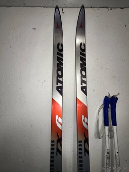 sada běžky Atomic+ hůlky Swix + boty Madshus - 2