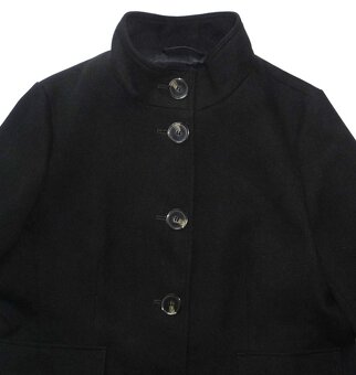 Kvalitní černý zimní kabát/paleto, vel. XL, zn.Marks&Spencer - 2