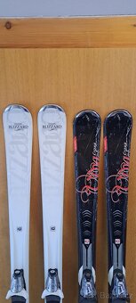 Dámské lyže 153 a 155cm,lyžáky - 2