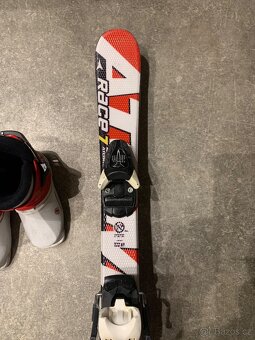 Dětské lyže 70 cm Atomic + lyžáky Atomic 25,5 - 2