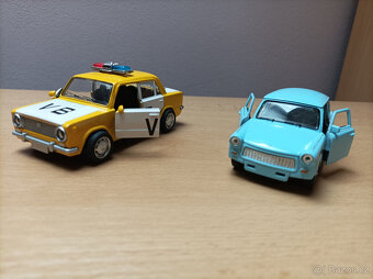 Kovový model trabant - 2