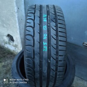 Letní pneumatiky  17" 18" - 2