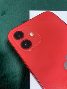 iPhone 12 128GB Červený Baterie 93% - 2