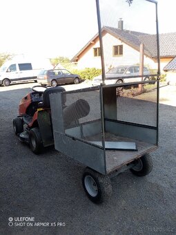 Přívěs za zahradní traktůrek - 2