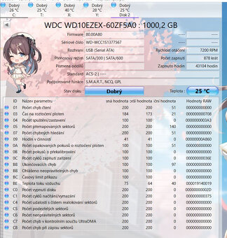 3.5" SATA HDD WD Blue, 1 TB - 2