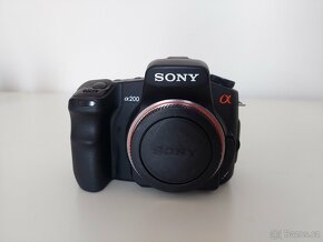 Sony A200, objektivy, příslušenství - 2