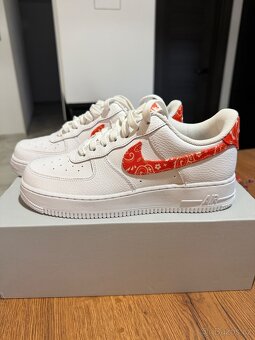 Nike Air force 1 Paisley Orange - 2