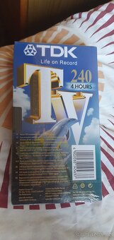 TDK VHS 240min/4Hours nová - 2