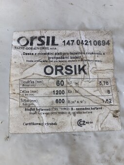 Minerální vata Orsil - 2