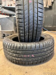 2ks - 195/55 R16 Bridgestone letni pneu - DOT 2020 - 2