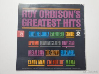 Roy Orbison's Greatest Hits LP - 2