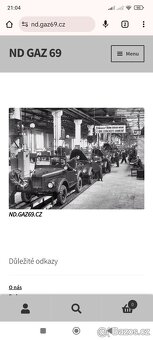 Gaz 69 - Gaz 69 A - NOVÉ DÍLY KAROSERIE - 2