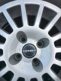 Elektrony Borbet + gumy Ford Fusion - 2