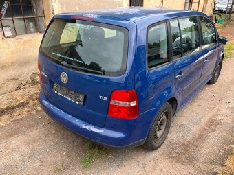 VW Touran 1.9 TDi náhradní díly - 2