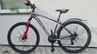 Trekové kolo KRON TX-100, Kotouč. brzdy, Řazení Shimano - 2