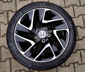 Alu kola originál Honda 5x114,3 R17 KRÁSNÁ TOP SADA - 2