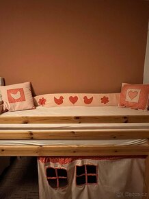 Dětská patrová postel s matrací nová - 2