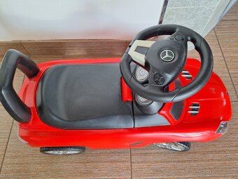 Odrážedlo auto Mercedes červený - 2