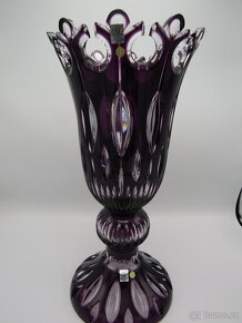 ceasar crystal flamenco váza barevný křišťál - 2