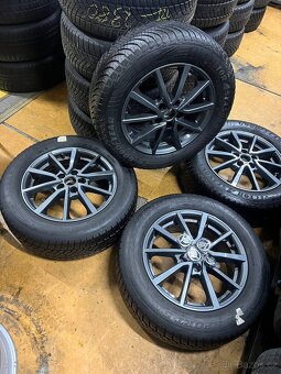 5x112R16 zimní sada Škoda Superb 3 šedý antracit - 2