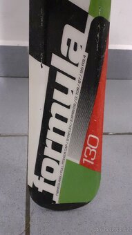 Dětské lyže Elan formula - 130cm + dětské lyžáky - 25-26cm - 2