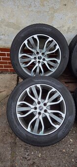 Alu kola R20, 5x120, Range Rover, zimní pneu 255/55 - 2