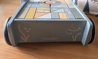 Vozíček Little Dutch s kostkami - 2